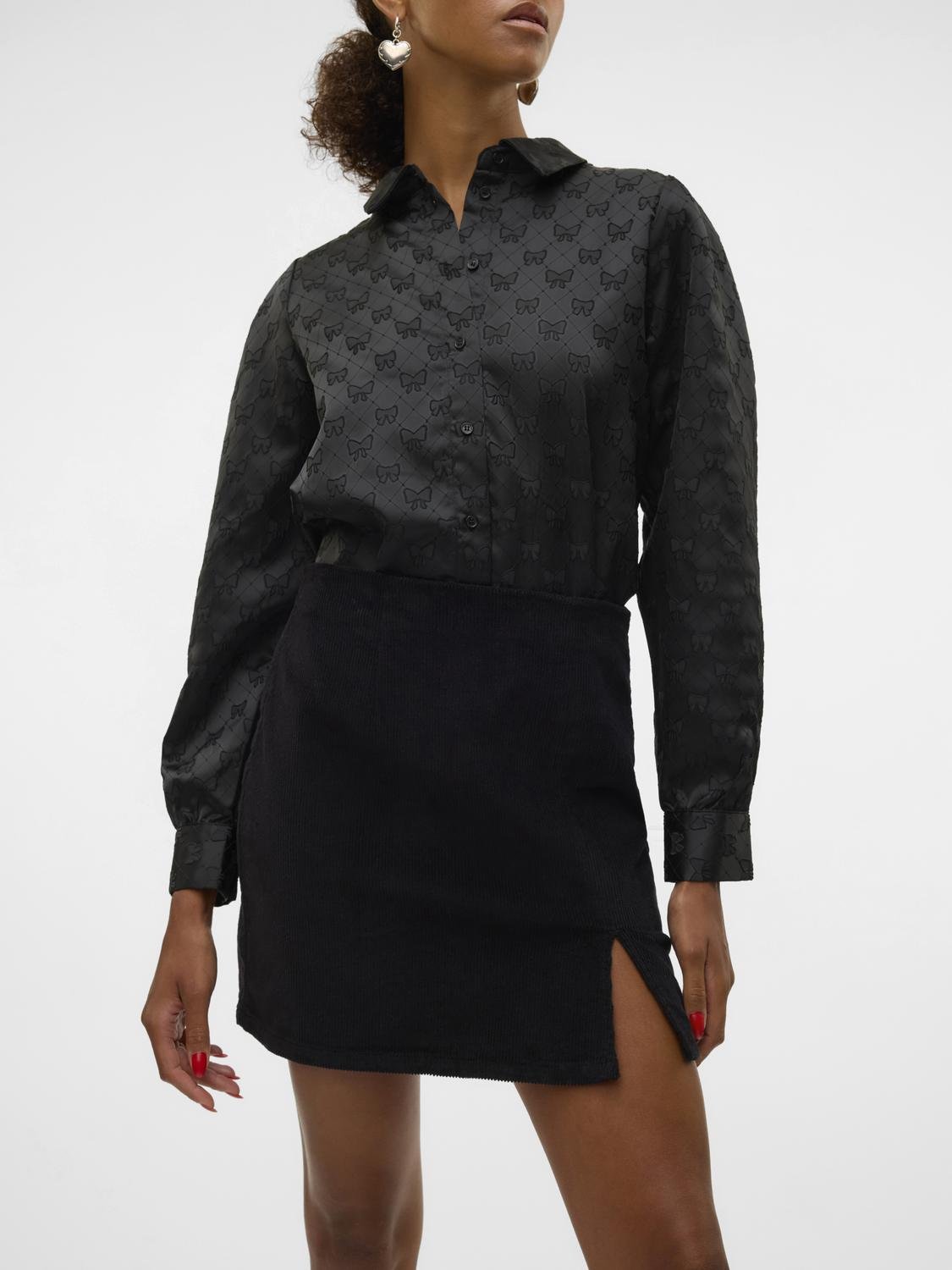 VMLULA Short Skirt - Black - VERO MODA & VILA Bergvik